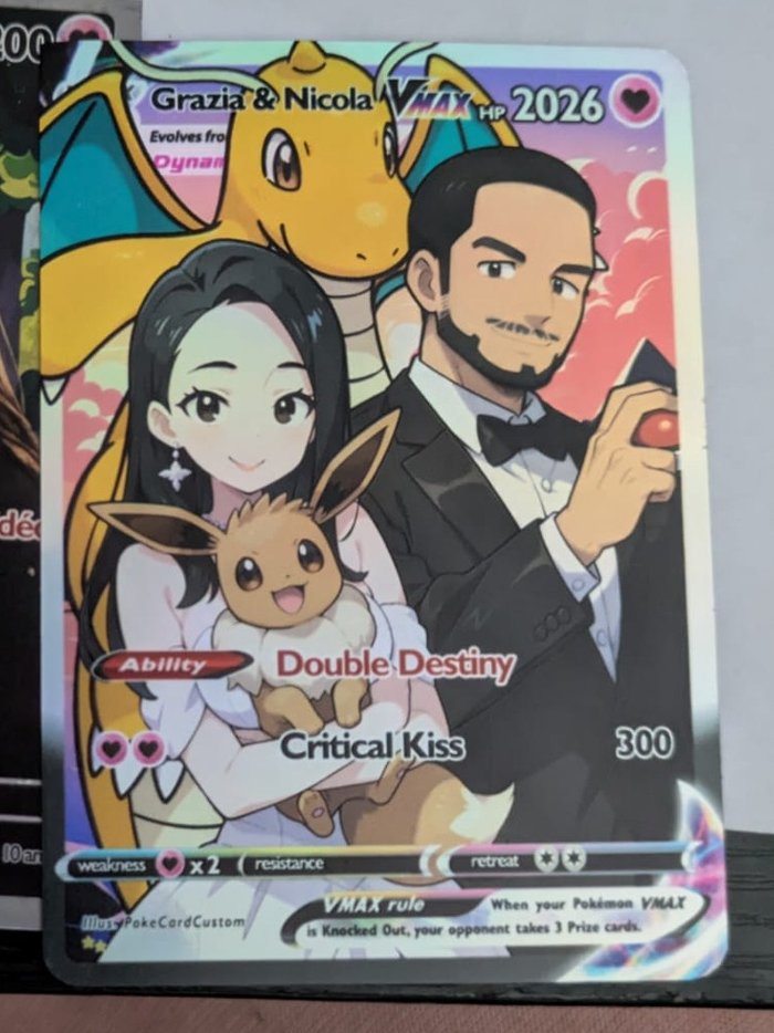 Carte personnalisee PokeCard Custom